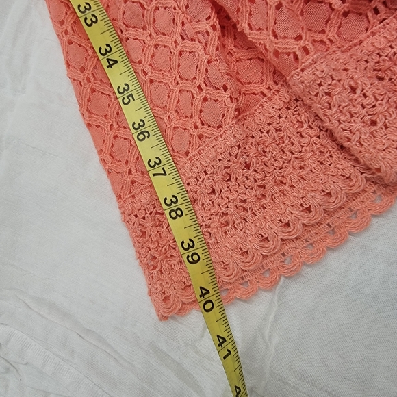 Coral Lace Maxi skirt - Picture 8 of 8